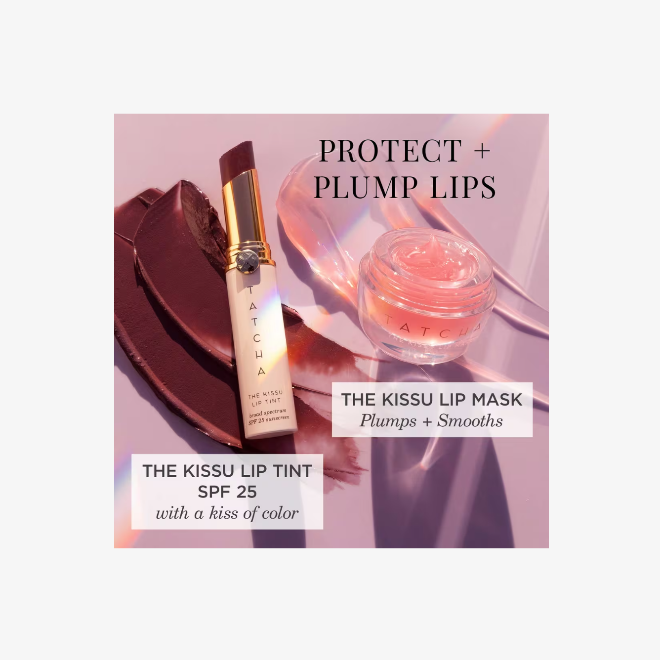 TATCHA The Kissu Mascarilla Hidratante y Voluminizadora para Labios