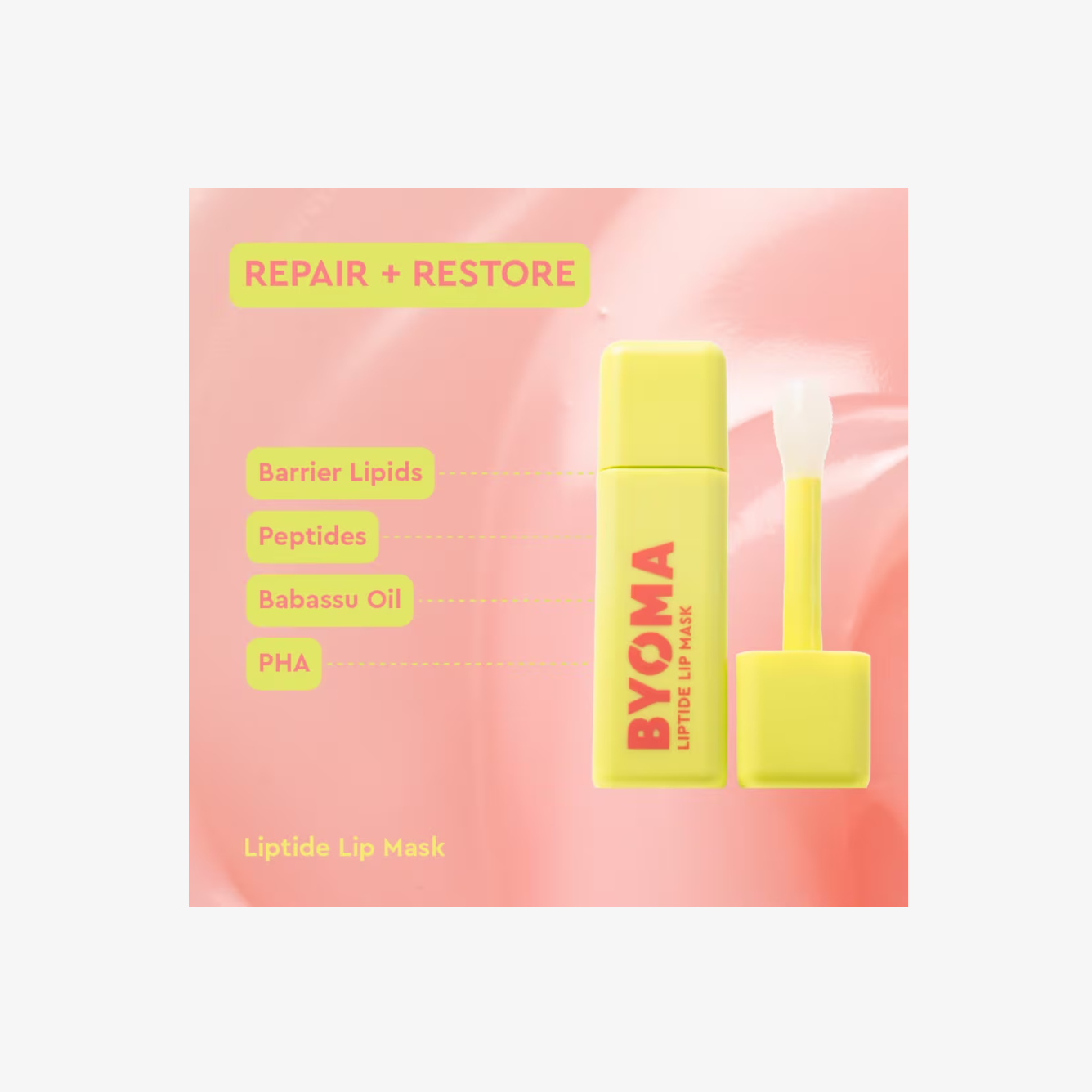 BYOMA Liptide Mascarilla Labial con Péptidos