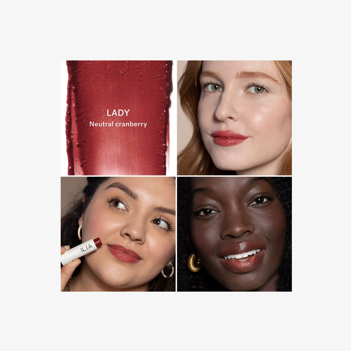 ILIA Bálsamo Labial Hidratante con Color Balmy Tint