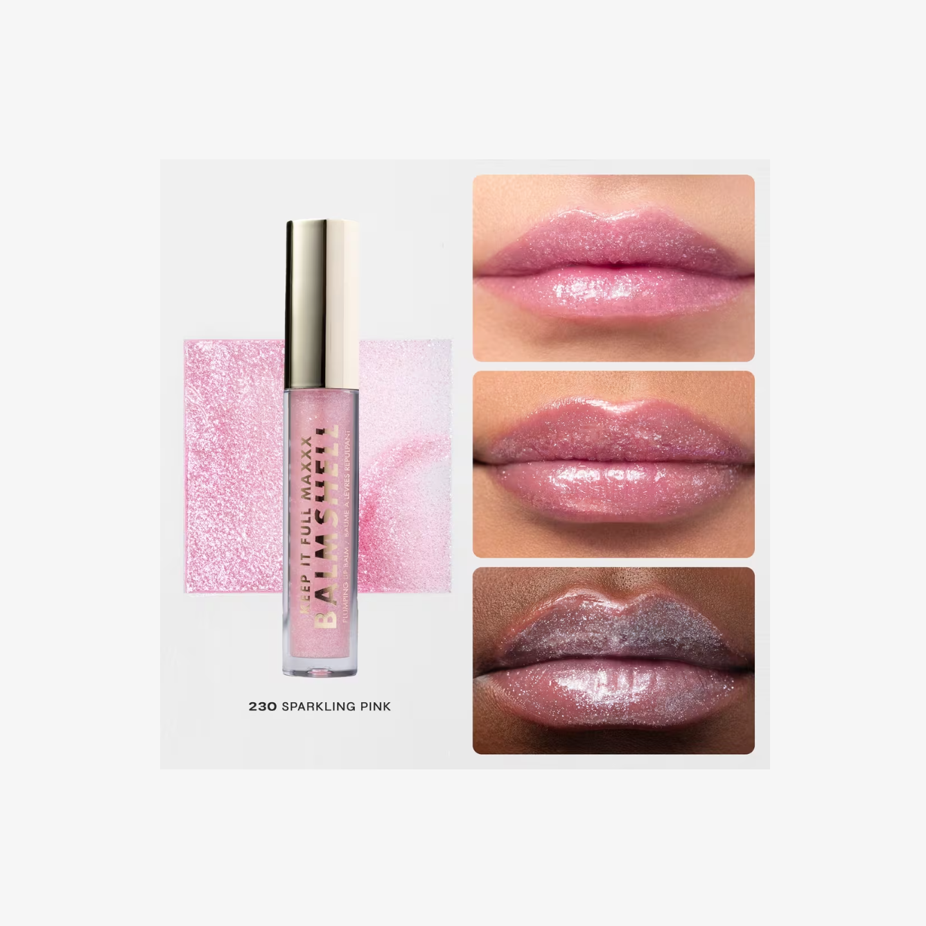 Milani Keep It Full Maxxx Balmshell Bálsamo Labial Voluminizador