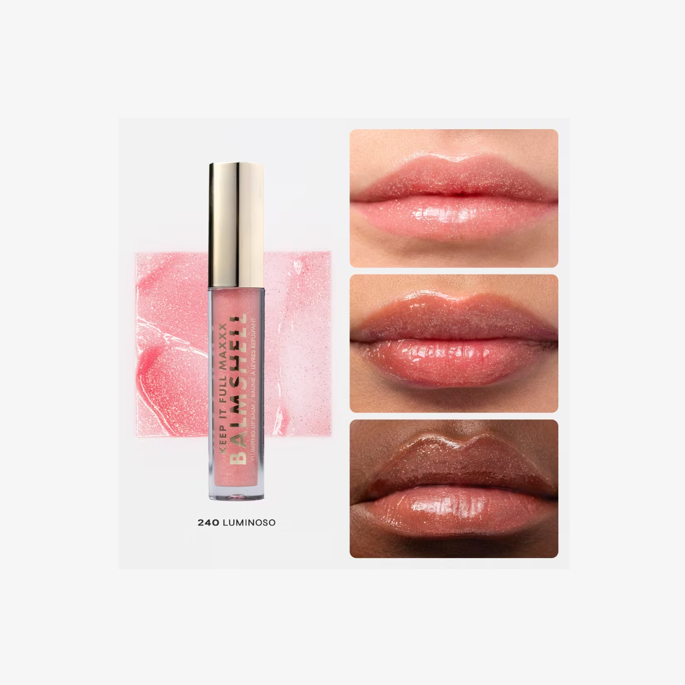 Milani Keep It Full Maxxx Balmshell Bálsamo Labial Voluminizador