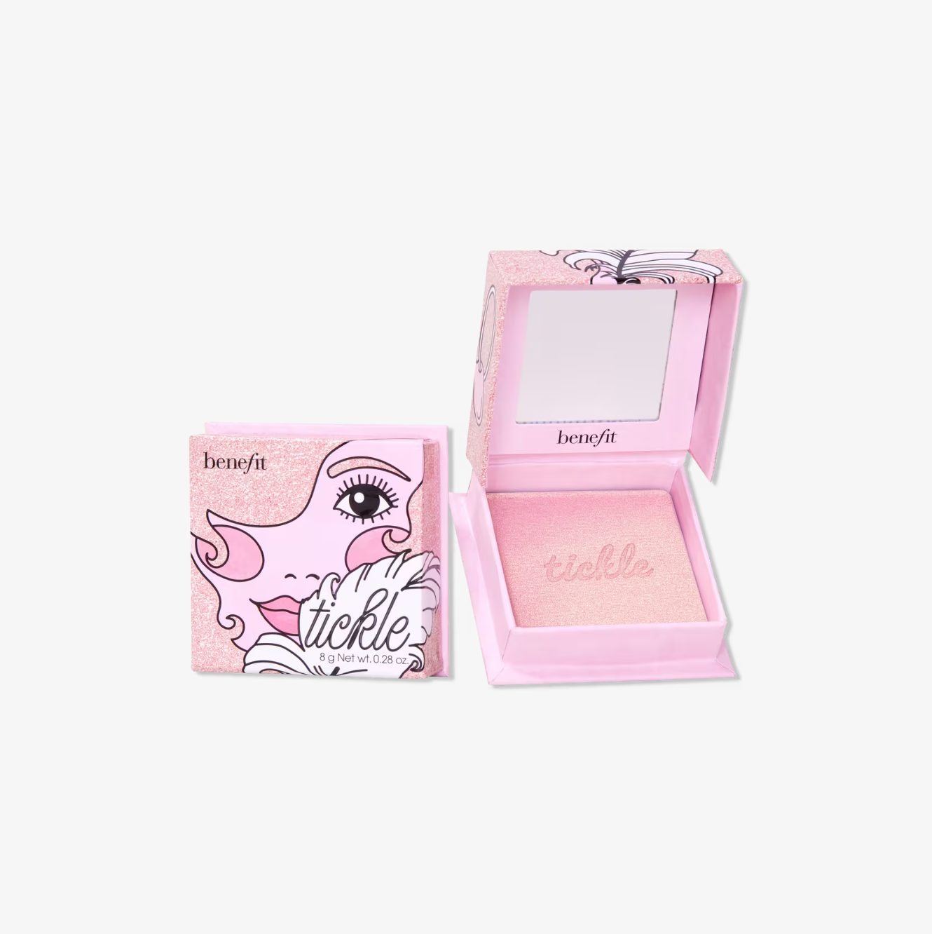 Benefit Cosmetics Tickle Golden Pink Powder Highlighter