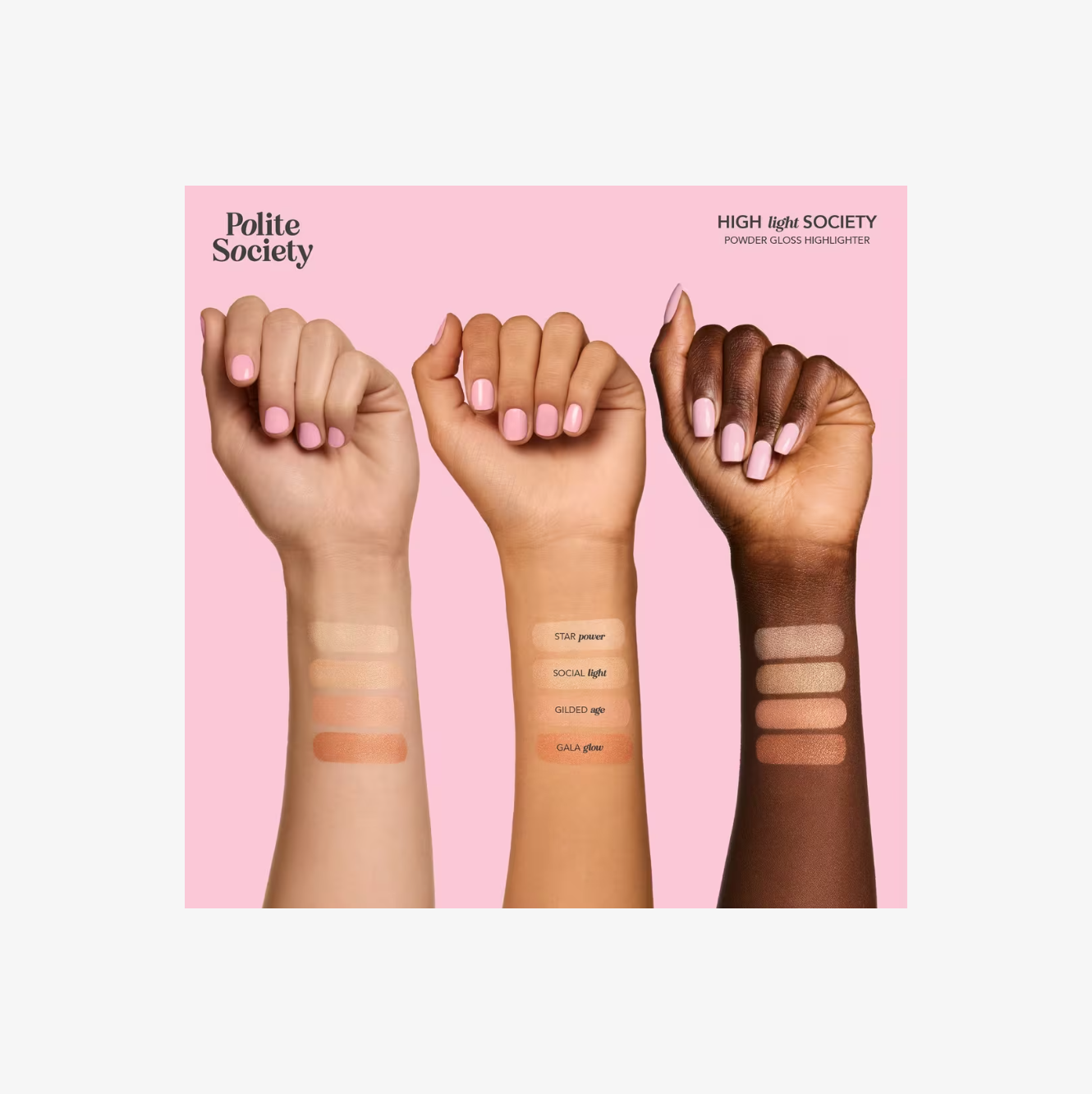 Polite Society Highlight Society Powder Gloss Highlighter