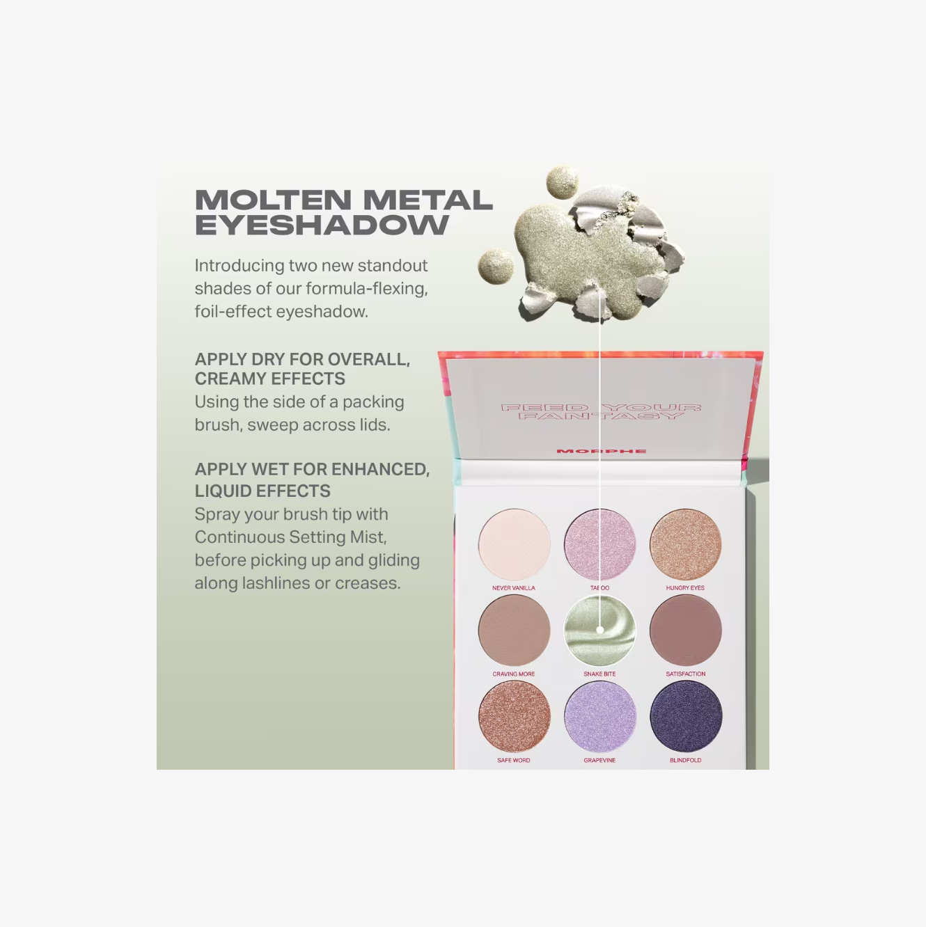 Morphe Pulp Fantasy Eyeshadow Palette