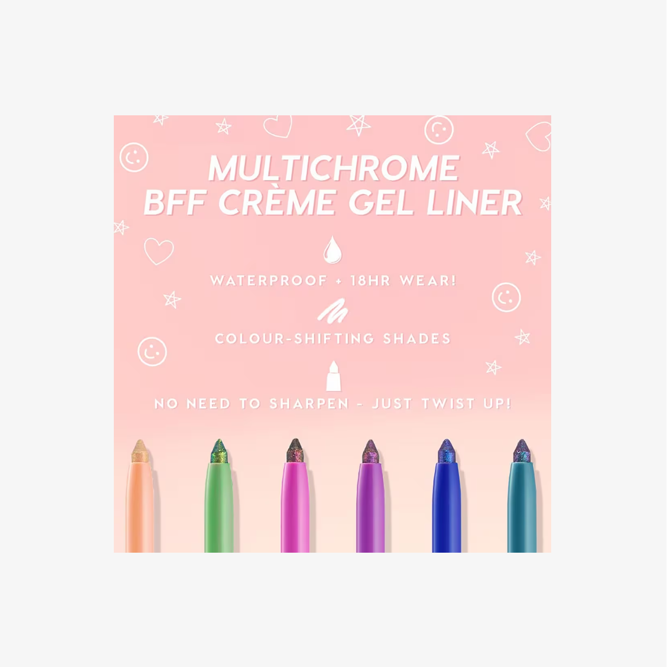 ColourPop BFF Crème Gel Liner Trio Kit