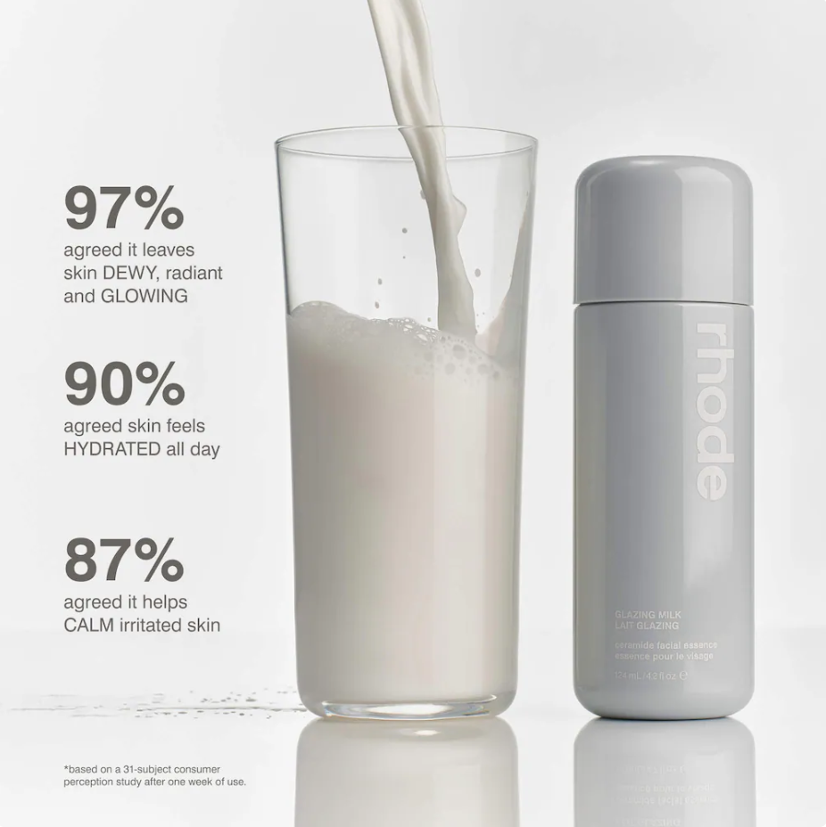 rhode Glazing Milk Esencia Facial con Ceramidas