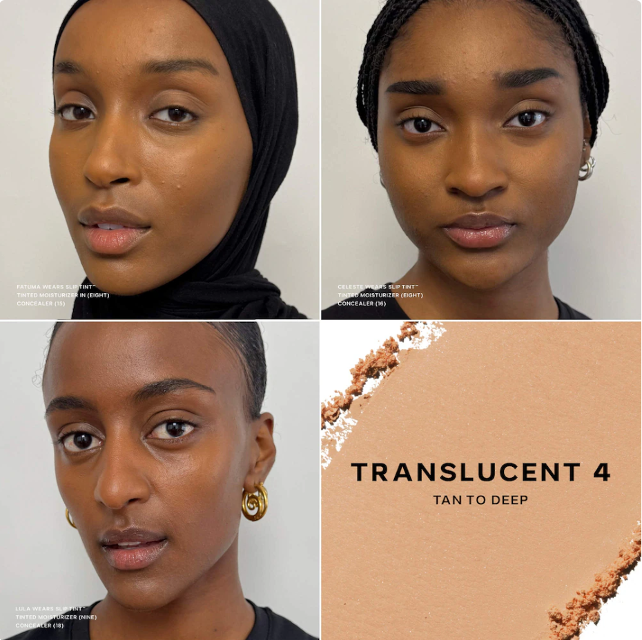 Saie Slip Tint™ — Polvo Compacto Horneado Invisible