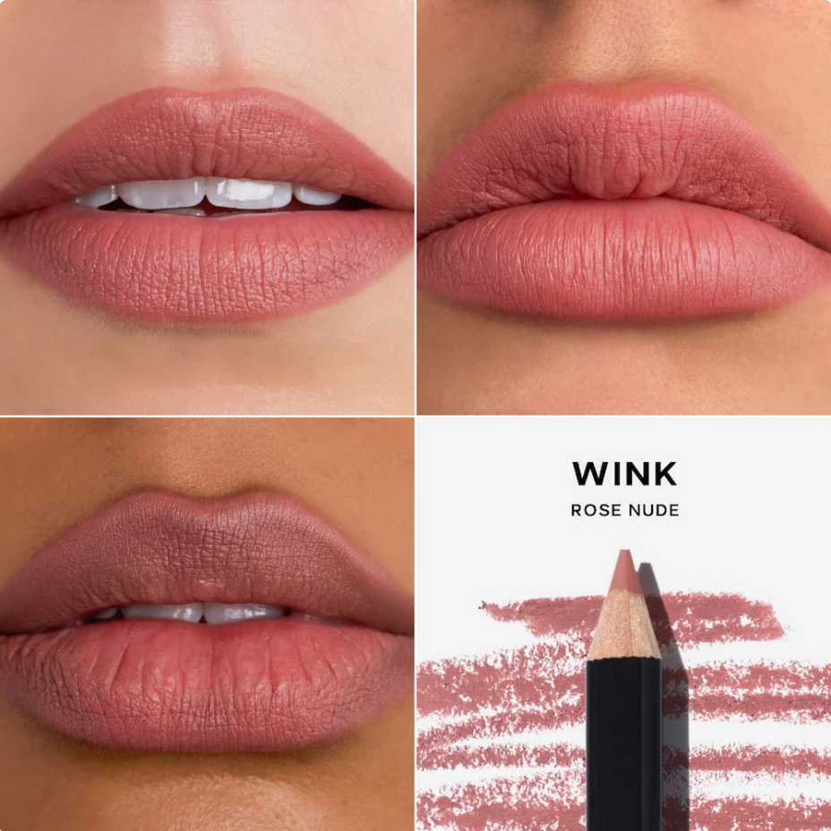 Saie Lip Liner 101: Lápiz delineador cremoso y nutritivo