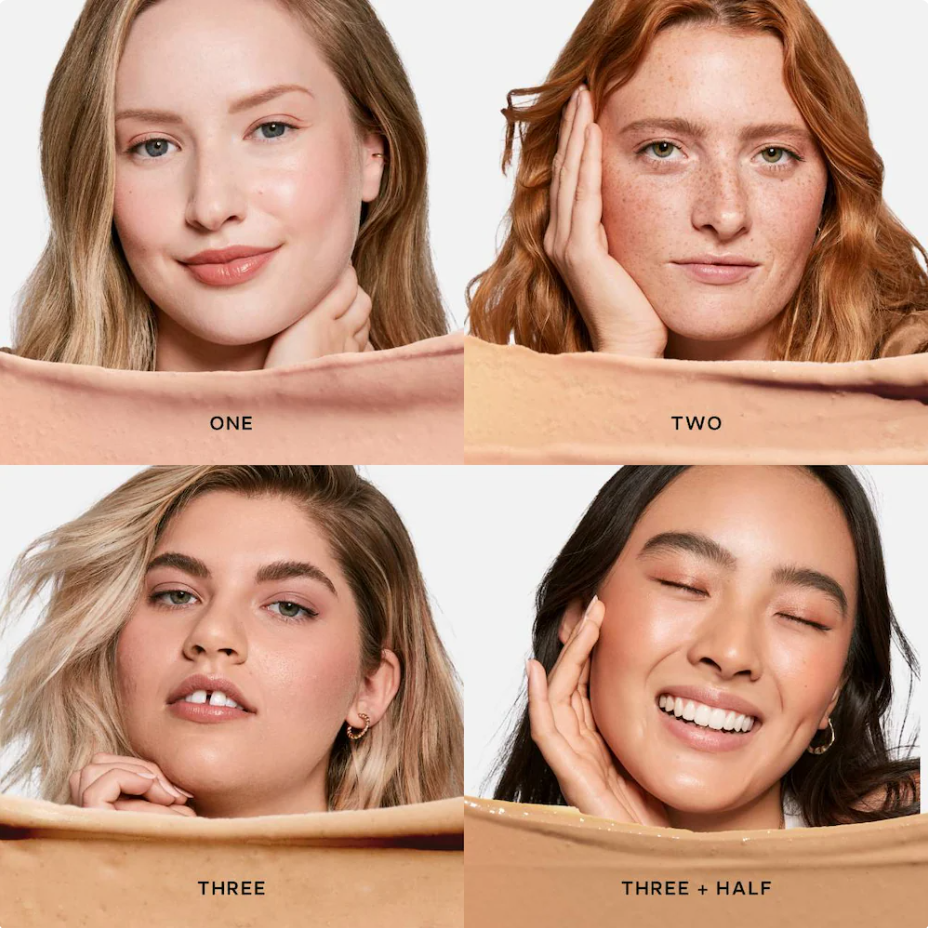 Saie Slip Tint – Hidratante con color ligero con Zinc Mineral SPF 35 y Ácido Hialurónico