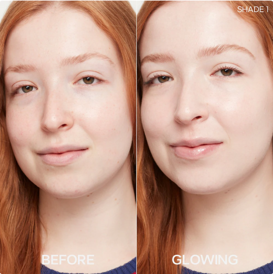 Saie Glowy Super Skin – Base ligera con ácido hialurónico