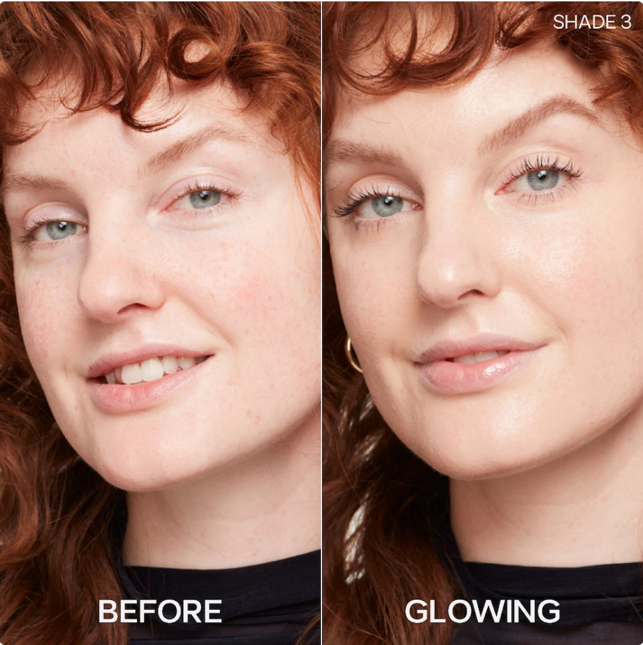 Saie Glowy Super Skin – Base ligera con ácido hialurónico