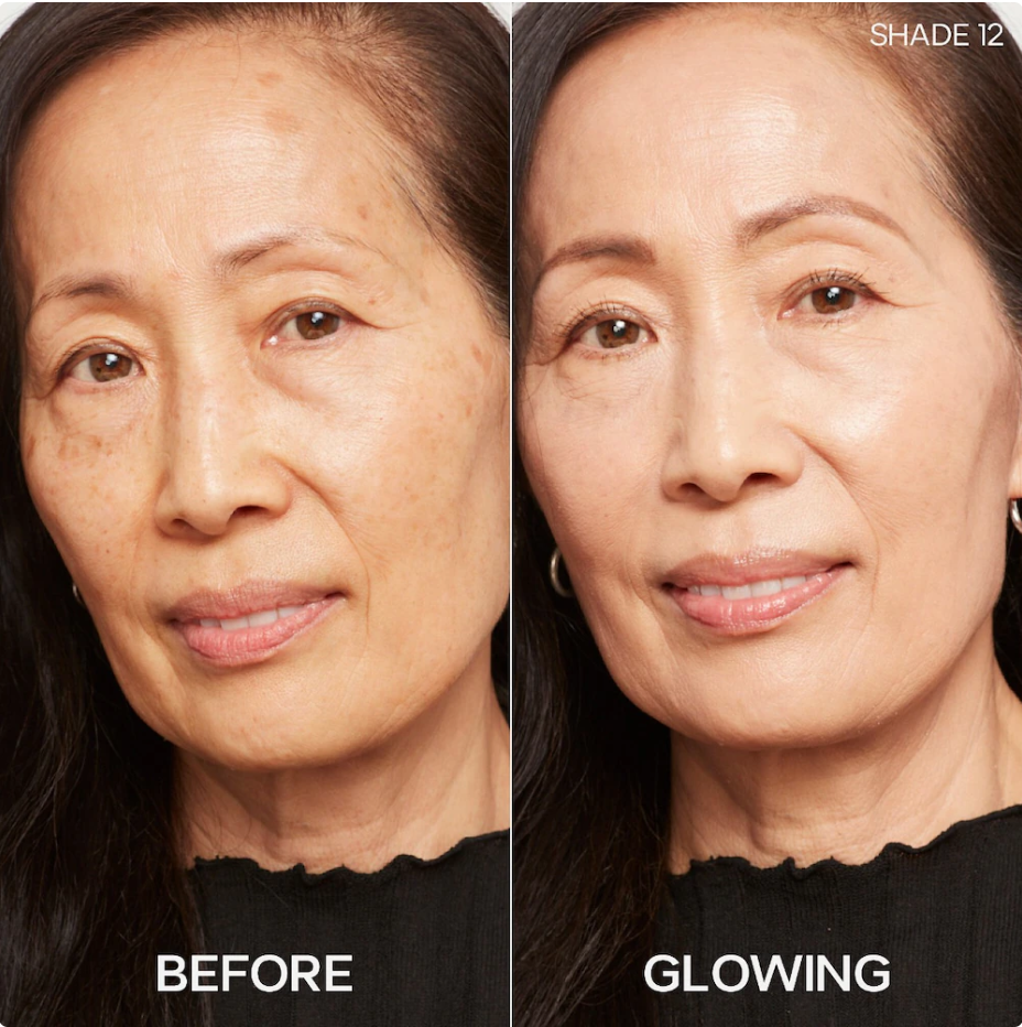 Saie Glowy Super Skin – Base ligera con ácido hialurónico