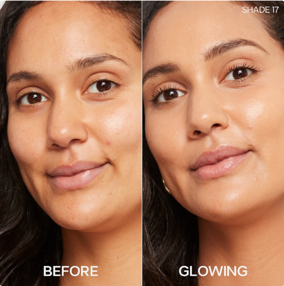 Saie Glowy Super Skin – Base ligera con ácido hialurónico