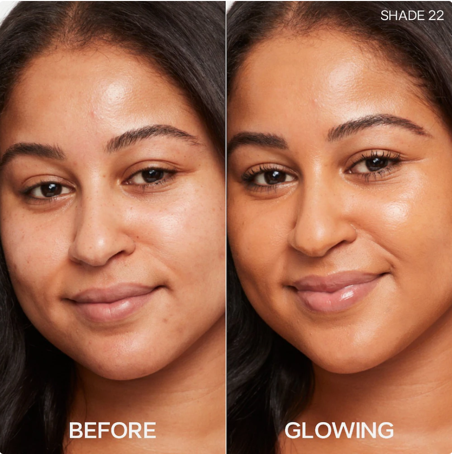 Saie Glowy Super Skin – Base ligera con ácido hialurónico