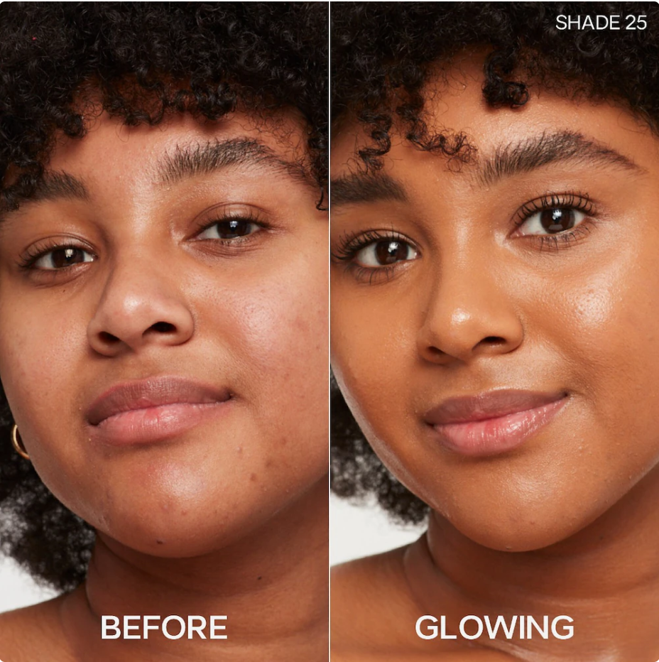 Saie Glowy Super Skin – Base ligera con ácido hialurónico