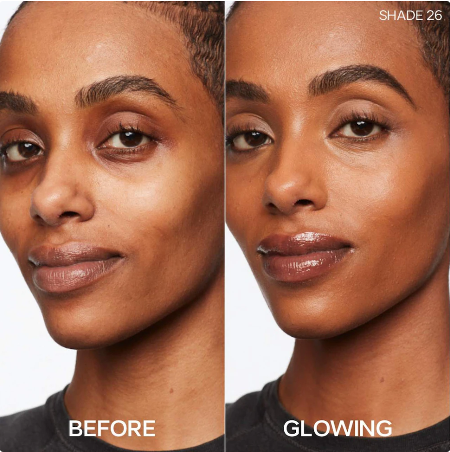 Saie Glowy Super Skin – Base ligera con ácido hialurónico