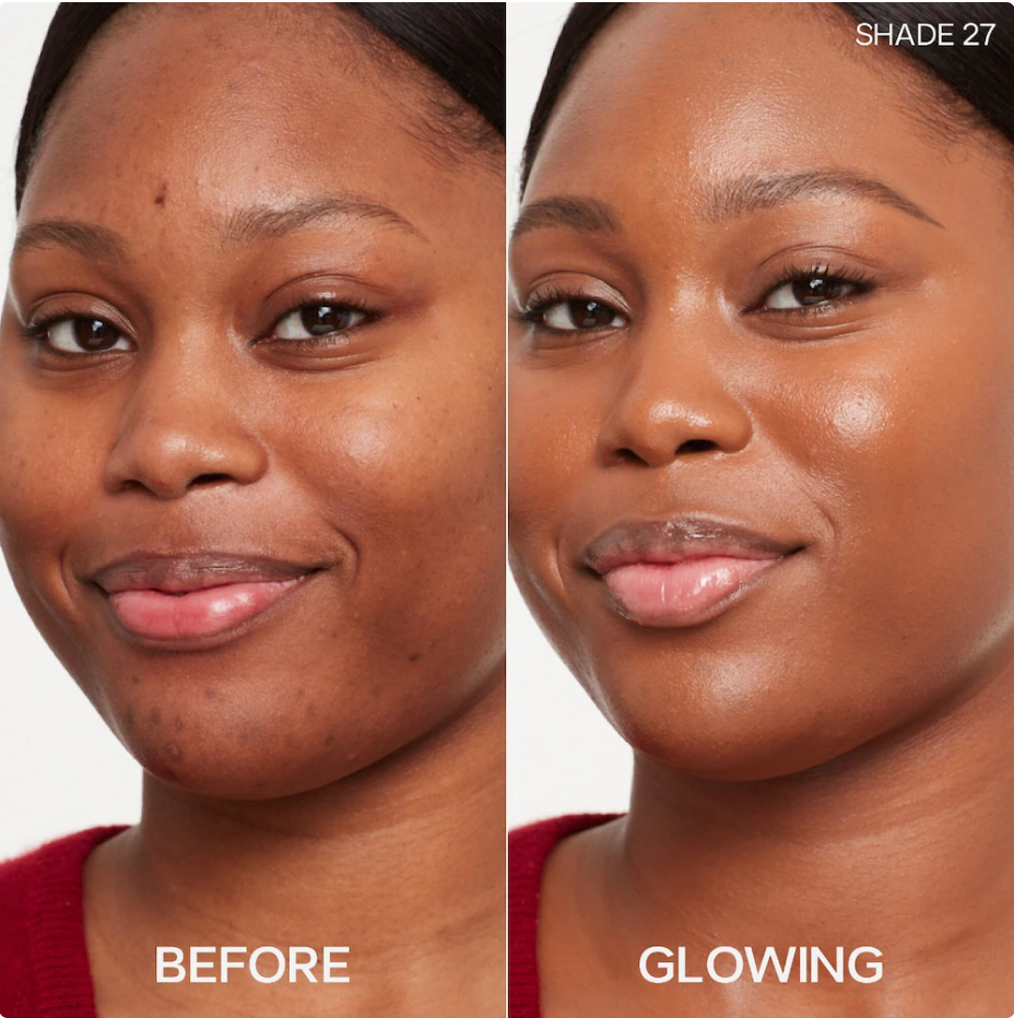 Saie Glowy Super Skin – Base ligera con ácido hialurónico