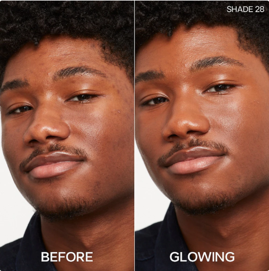 Saie Glowy Super Skin – Base ligera con ácido hialurónico