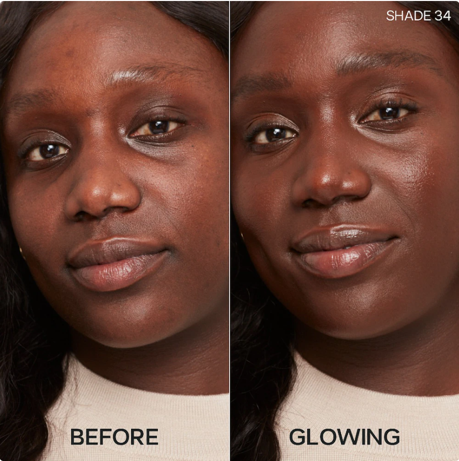 Saie Glowy Super Skin – Base ligera con ácido hialurónico