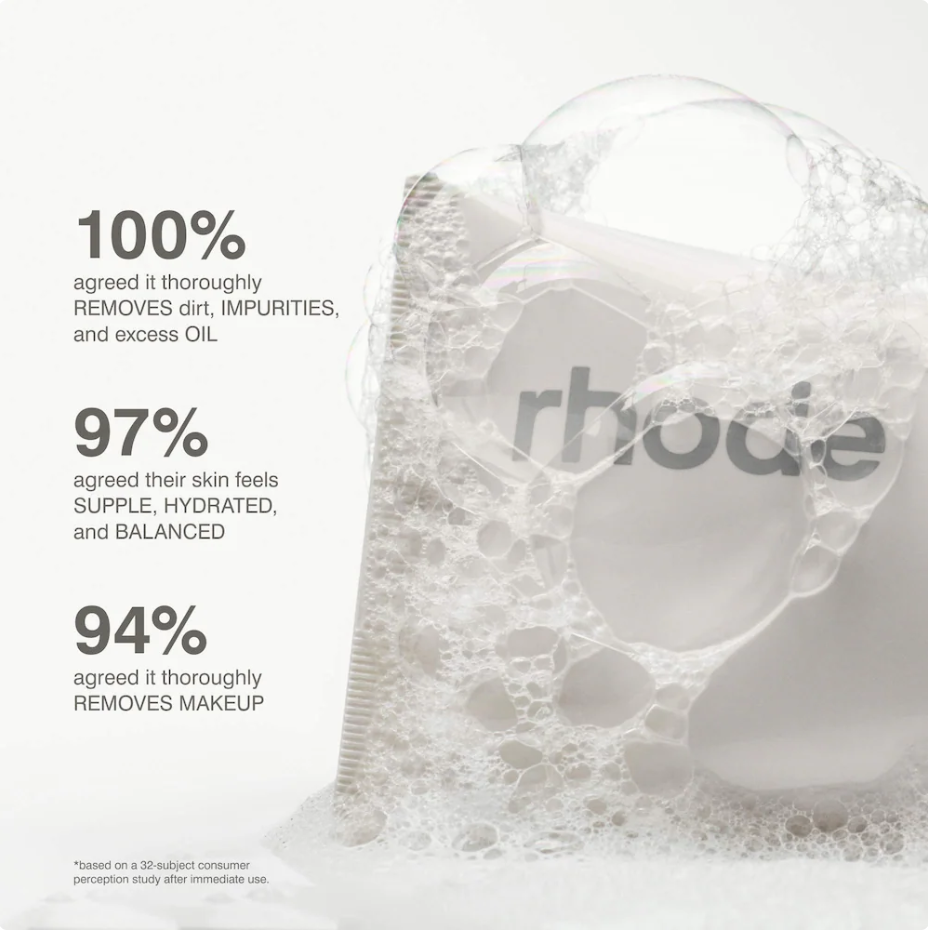 rhode Mini Pineapple Refresh – Limpiador diario con PGA