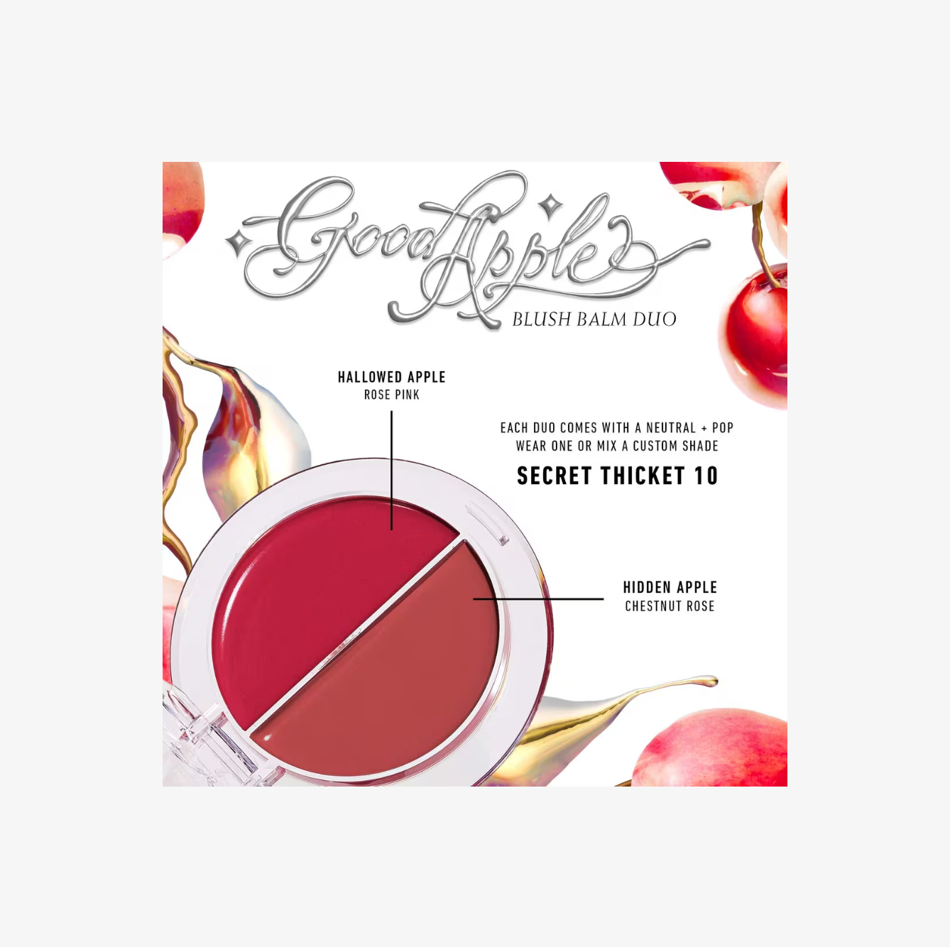 KVD Beauty Good Apple Blush Balm Duo