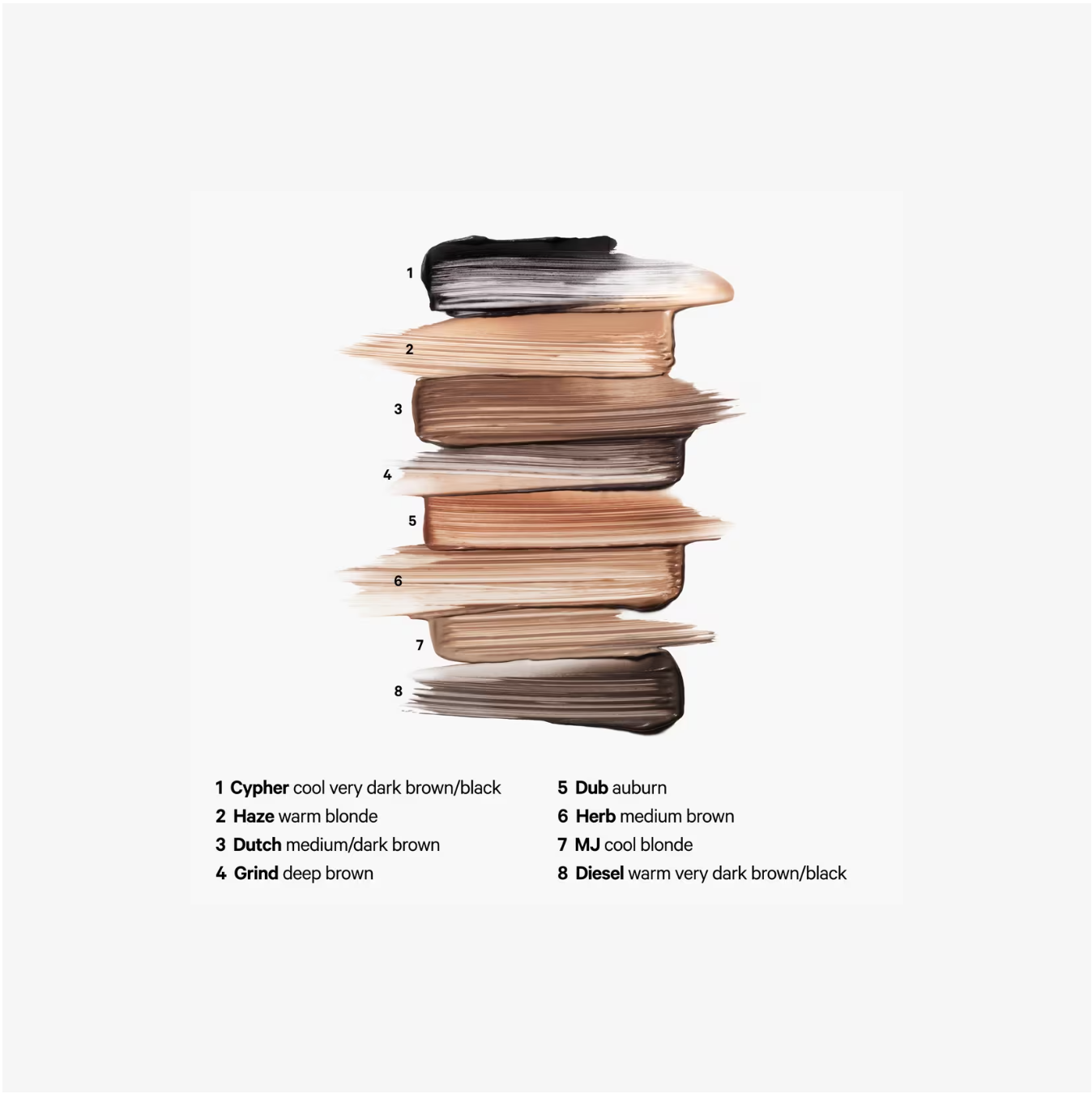 MILK MAKEUP KUSH Gel Voluminizador de Cejas con Fibras Engrosadoras