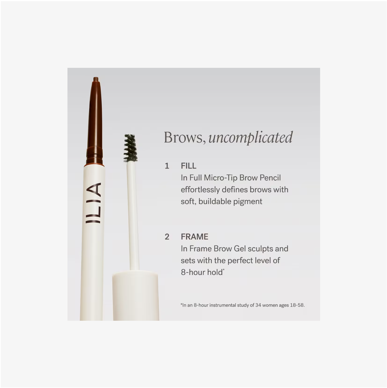 ILIA In Frame Brow Gel – Transparente