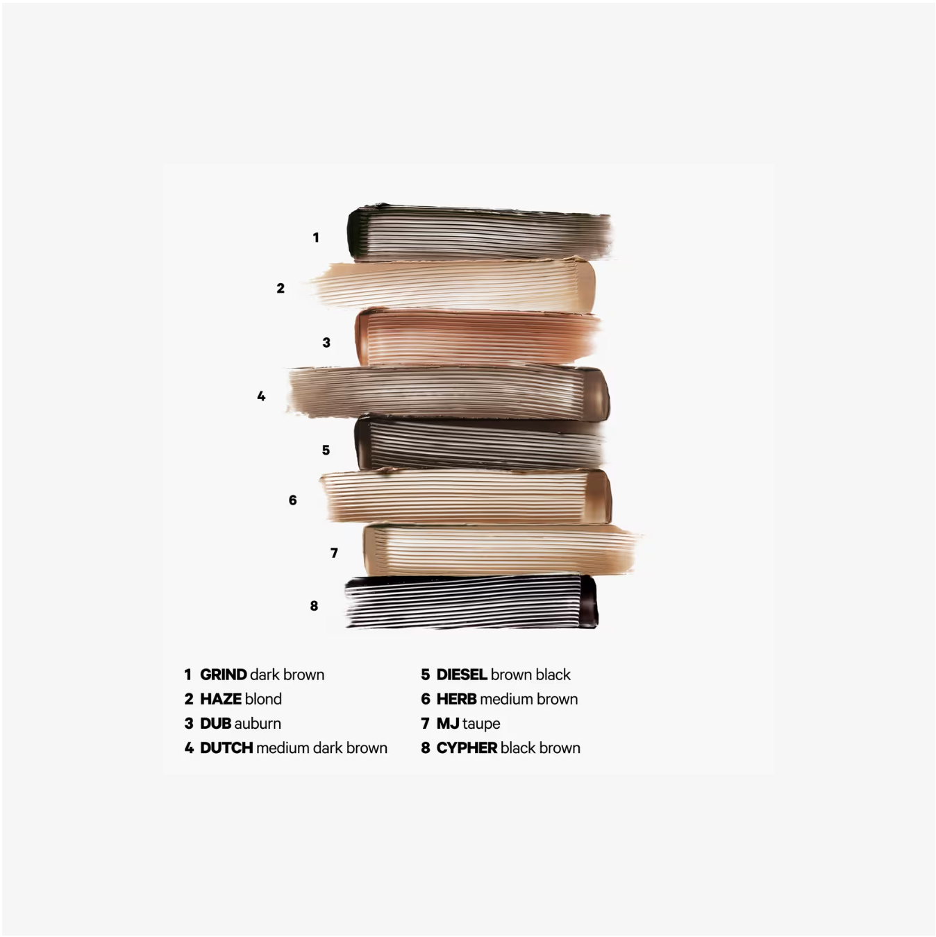 MILK MAKEUP KUSH High Roll Gel Definidor de Cejas Tubing