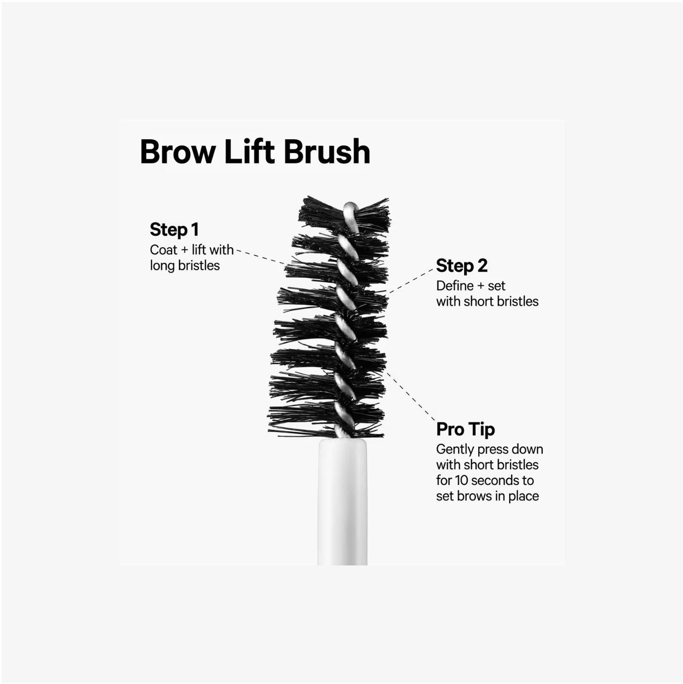 MILK MAKEUP KUSH Gel Transparente de Laminación de Cejas