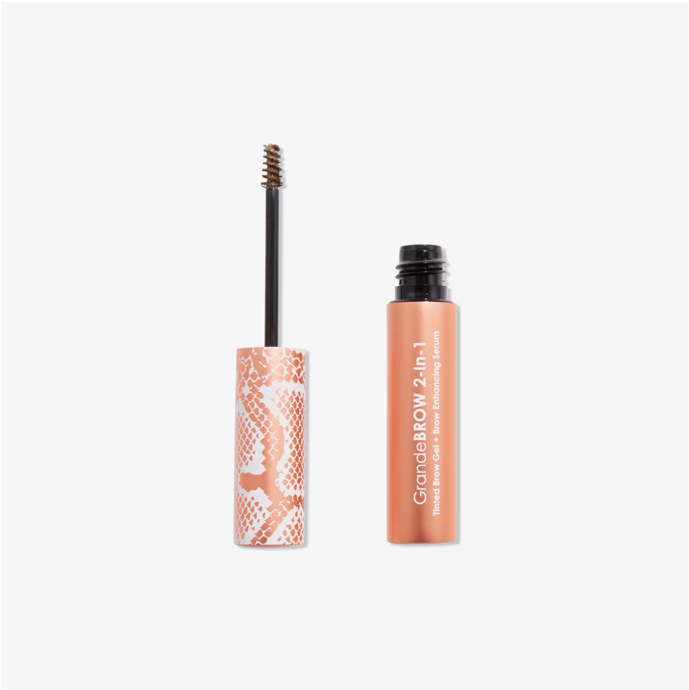 Grande Cosmetics GrandeBROW 2-en-1 Mini Tinted Brow Gel + Sérum Potenciador de Cejas