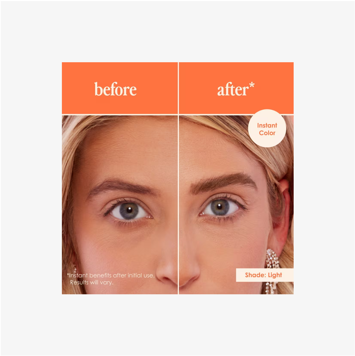 Grande Cosmetics GrandeBROW 2-en-1 Mini Tinted Brow Gel + Sérum Potenciador de Cejas