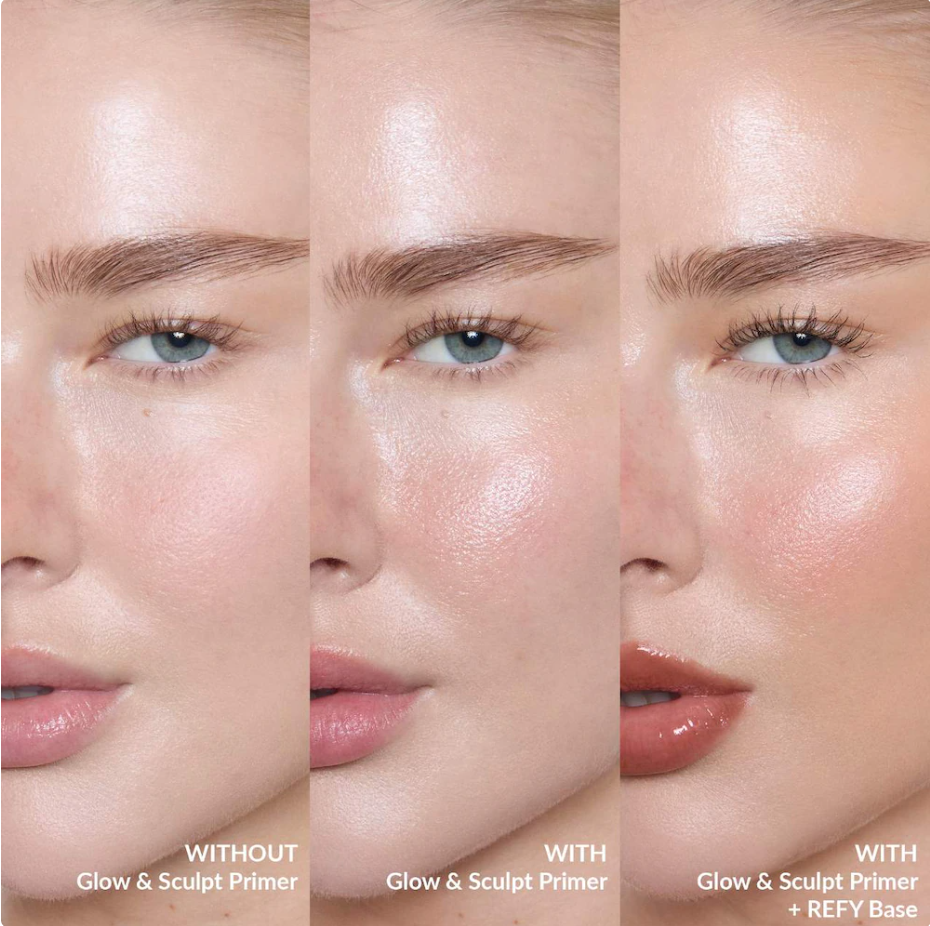 REFY Glow and Sculpt Face Serum Primer con Niacinamida