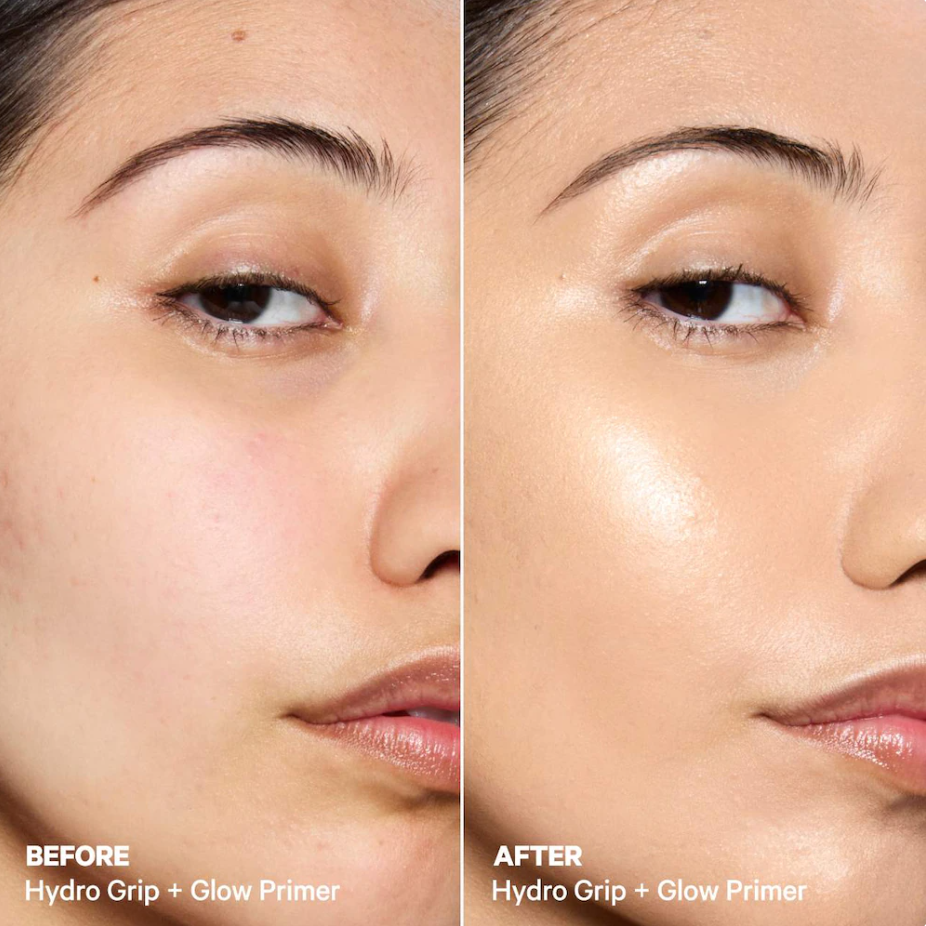 MILK MAKEUP Hydro Grip + Glow Primer Iluminador con Perlas Reflectoras de Luz