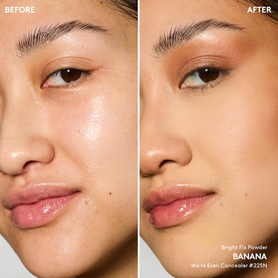 Fenty Beauty by Rihanna Bright Fix Polvo Compacto Instantáneo Iluminador + Fijador