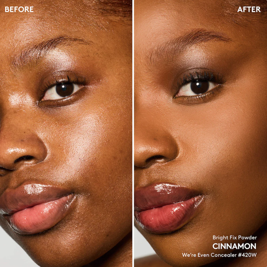 Fenty Beauty by Rihanna Bright Fix Polvo Compacto Instantáneo Iluminador + Fijador