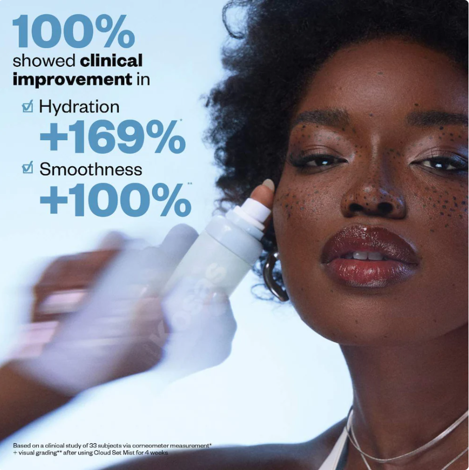 Kosas Cloud Set Spray Fijador Ligero + Mist Suavizante