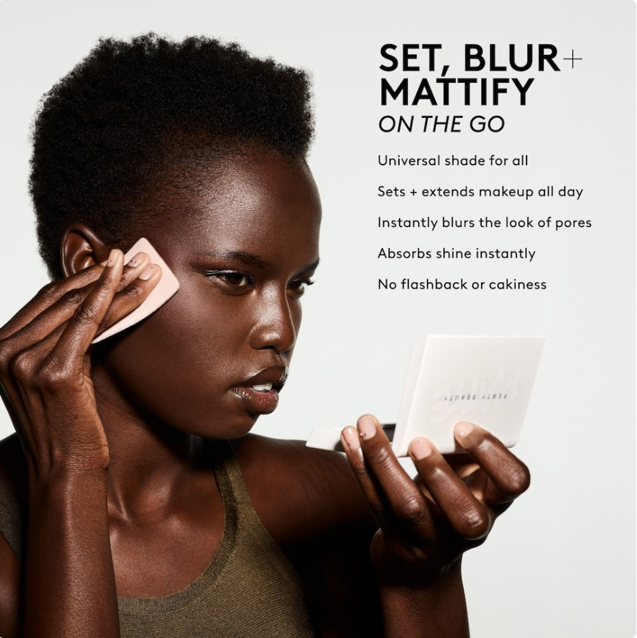 Fenty Beauty by Rihanna Mini Invisimatte Polvo Fijador y Matificante