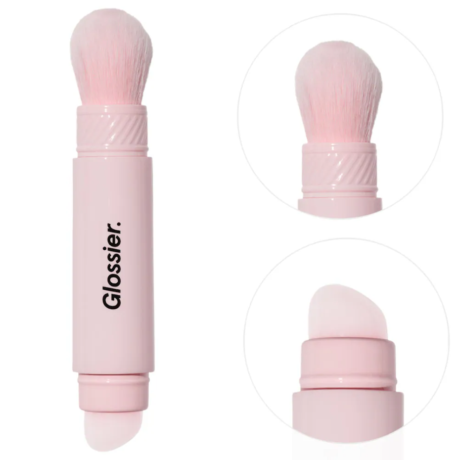 Glossier Cloud Paint Dual-Ended Cheek Blush Brush