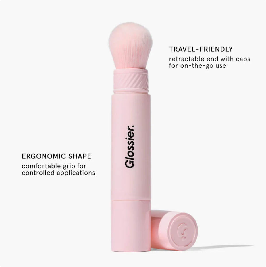 Glossier Cloud Paint Dual-Ended Cheek Blush Brush