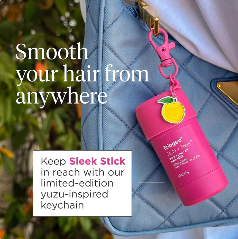 Briogeo Style + Treat™ Hair Sleek Stick + Llavero
