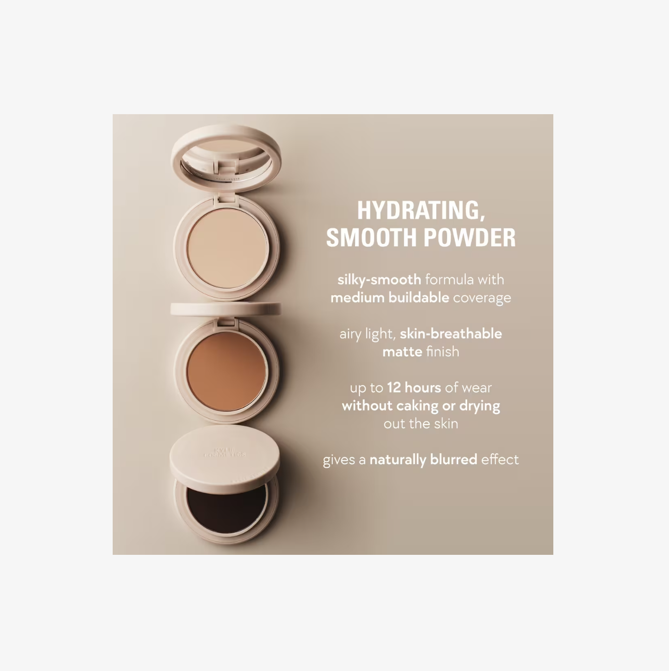 KYLIE COSMETICS Natural Blur Powder Foundation