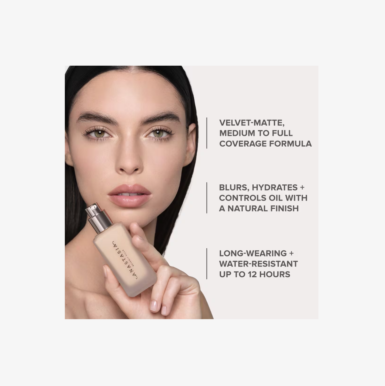 Anastasia Beverly Hills Impeccable Blurring Second-Skin Matte Foundation