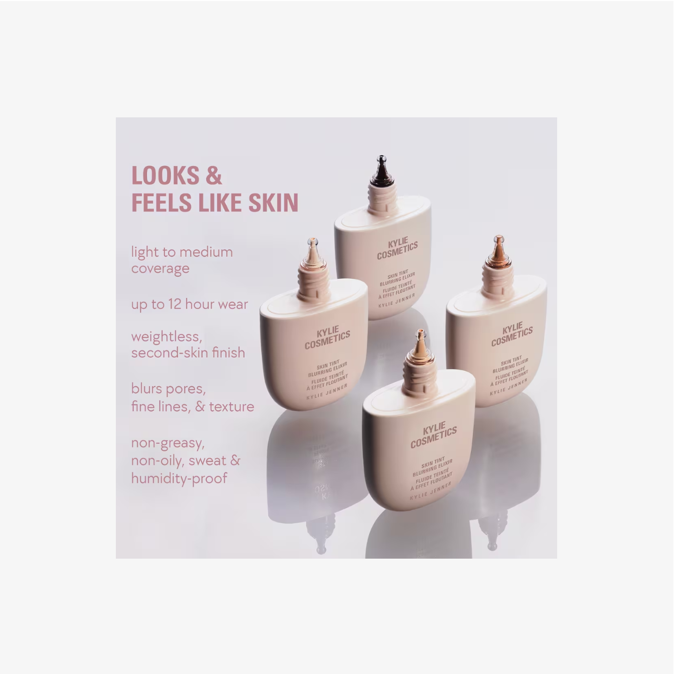 KYLIE COSMETICS Skin Tint Blurring Elixir Base Fluida