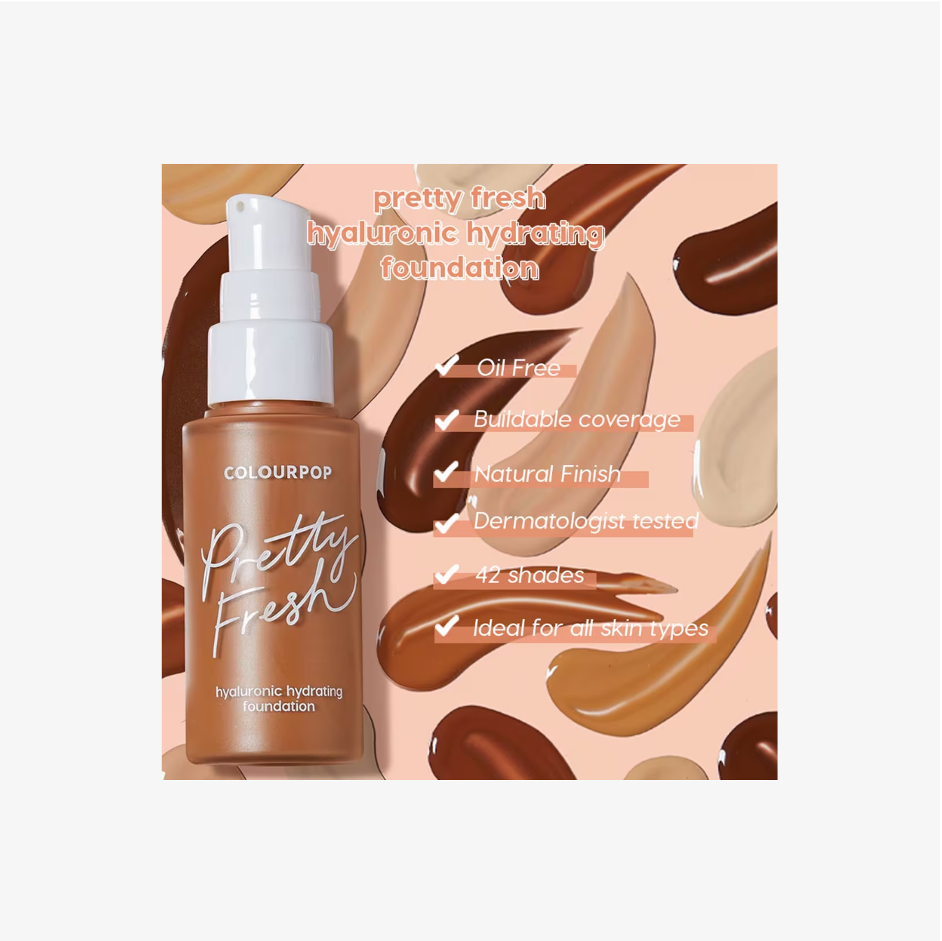 ColourPop Pretty Fresh Base Hidratante con Ácido Hialurónico