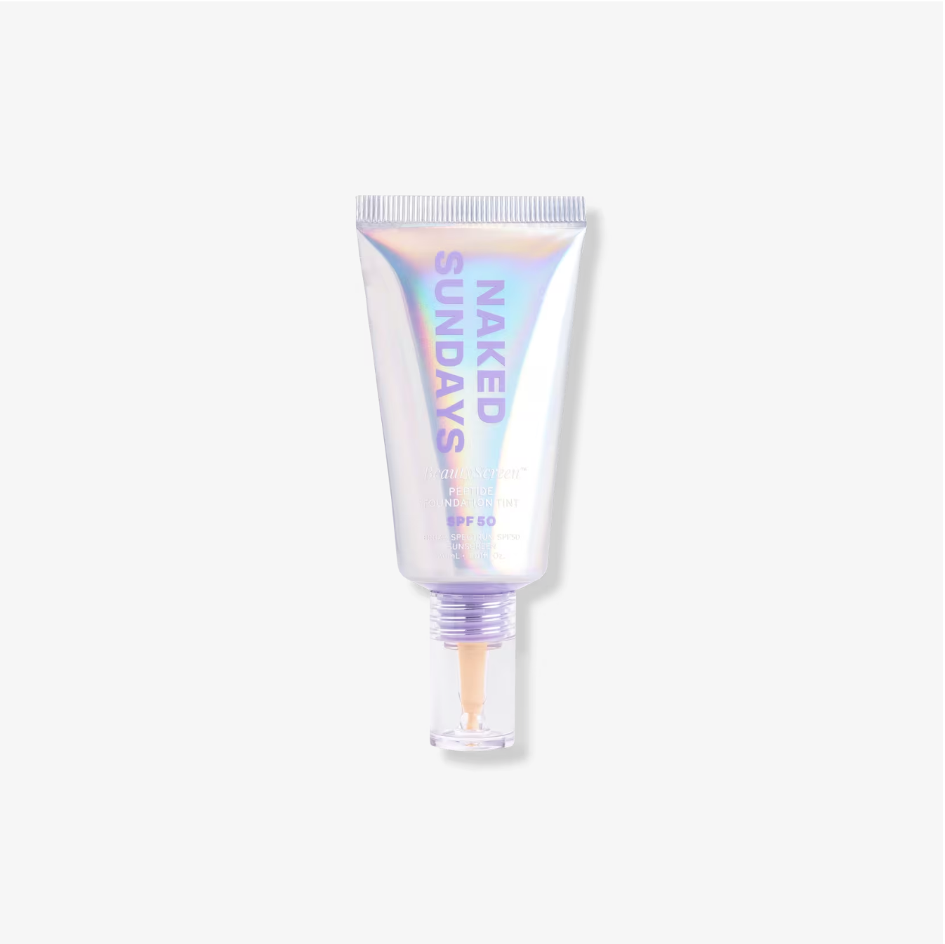 Naked Sundays BeautyScreen Base Mineral con Péptidos y SPF 50