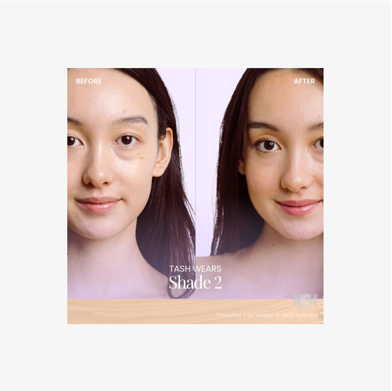 Naked Sundays BeautyScreen Base Mineral con Péptidos y SPF 50