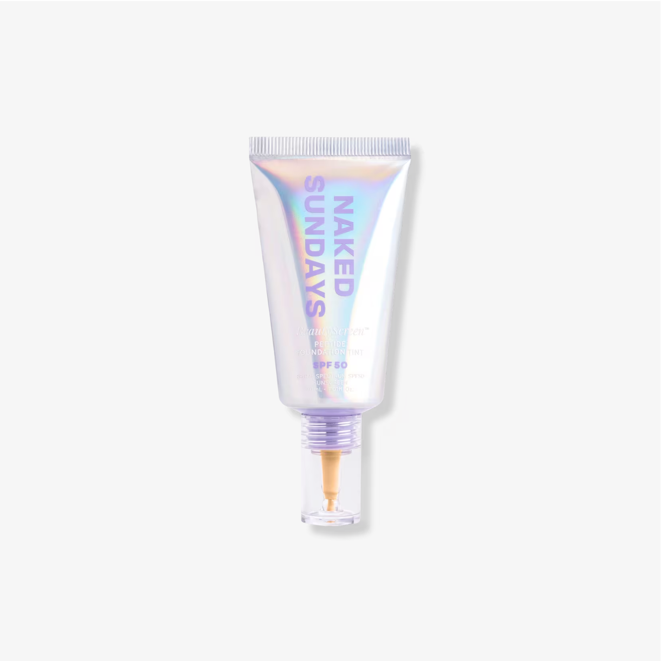 Naked Sundays BeautyScreen Base Mineral con Péptidos y SPF 50