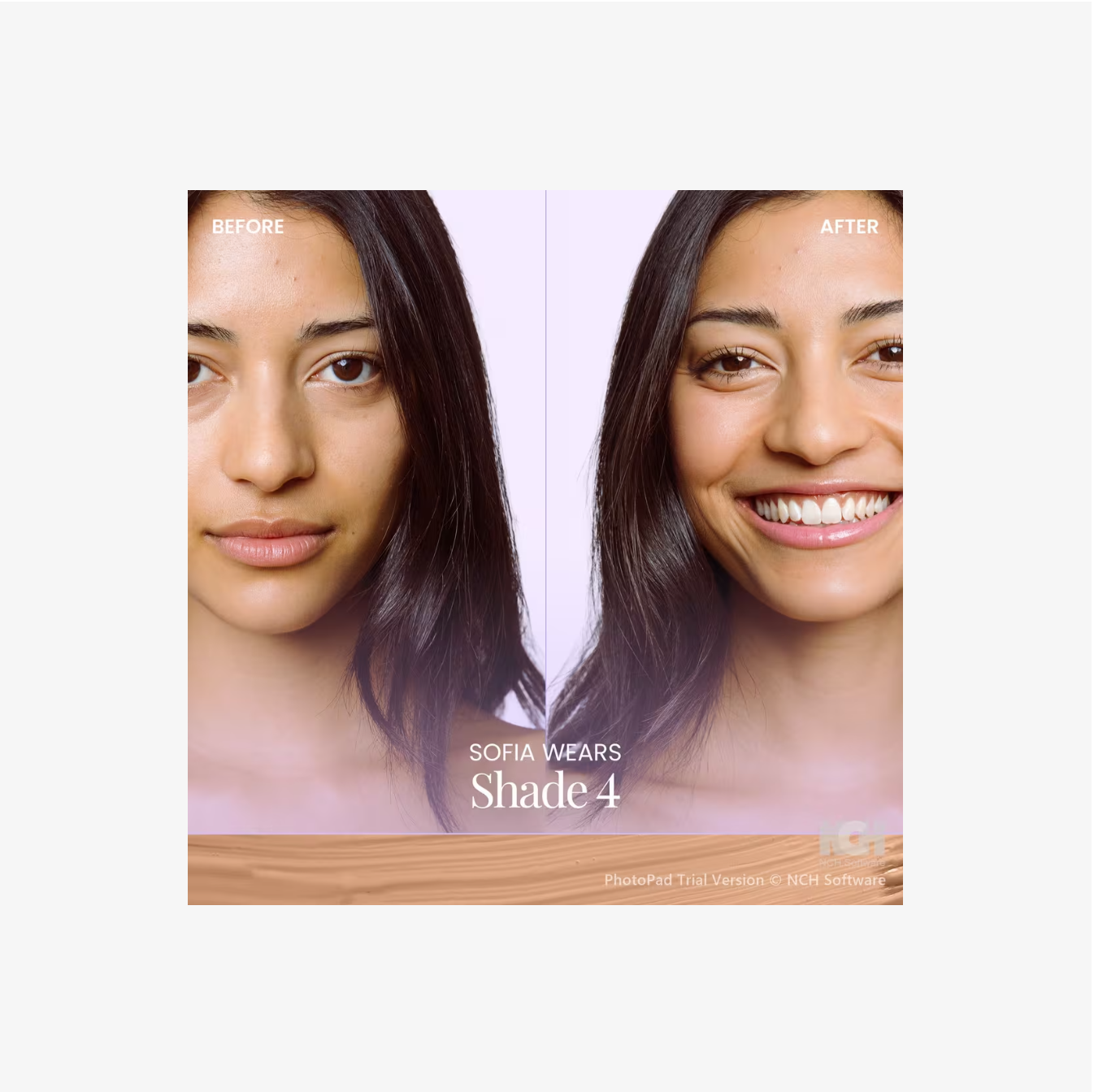 Naked Sundays BeautyScreen Base Mineral con Péptidos y SPF 50