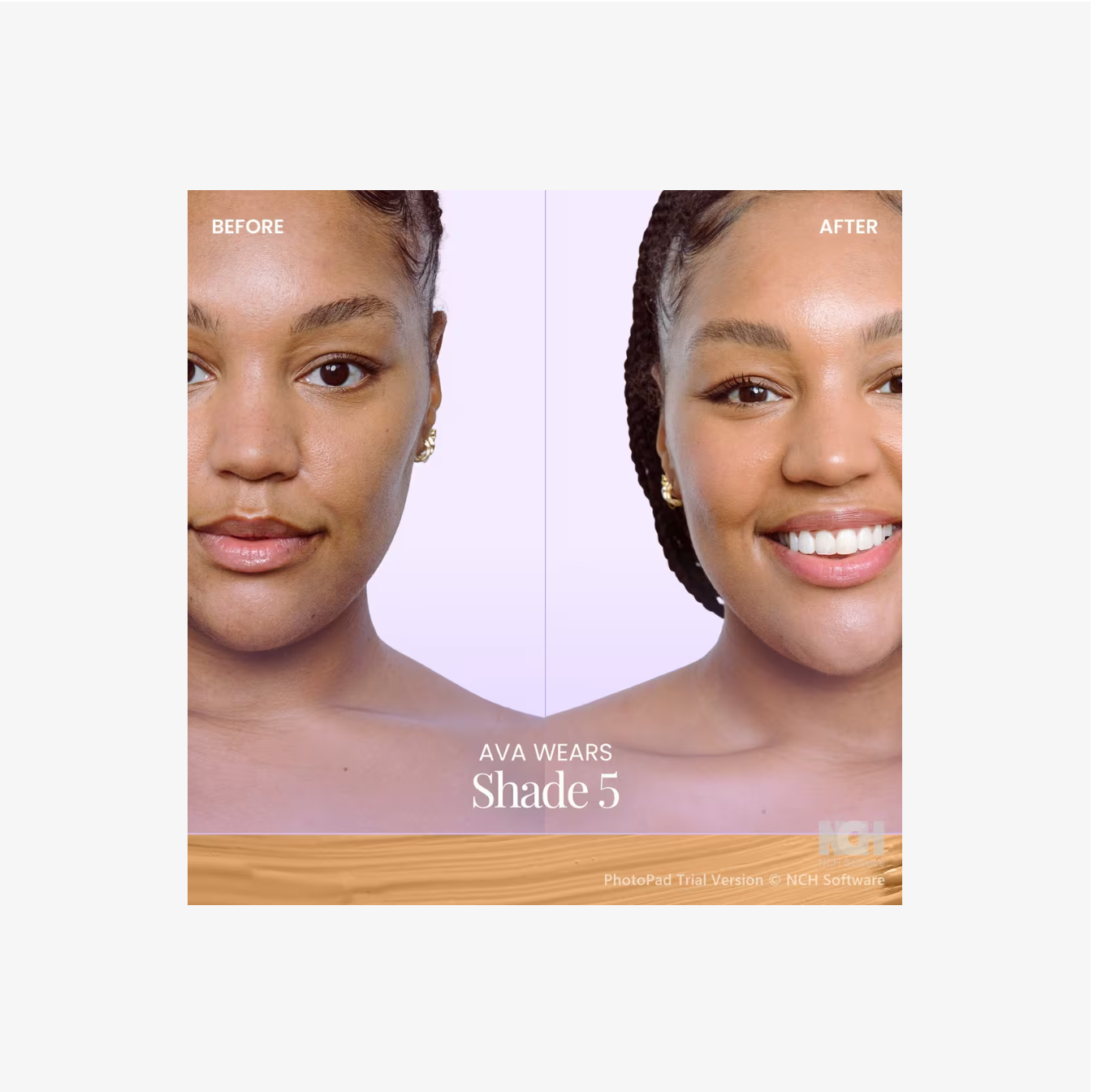 Naked Sundays BeautyScreen Base Mineral con Péptidos y SPF 50