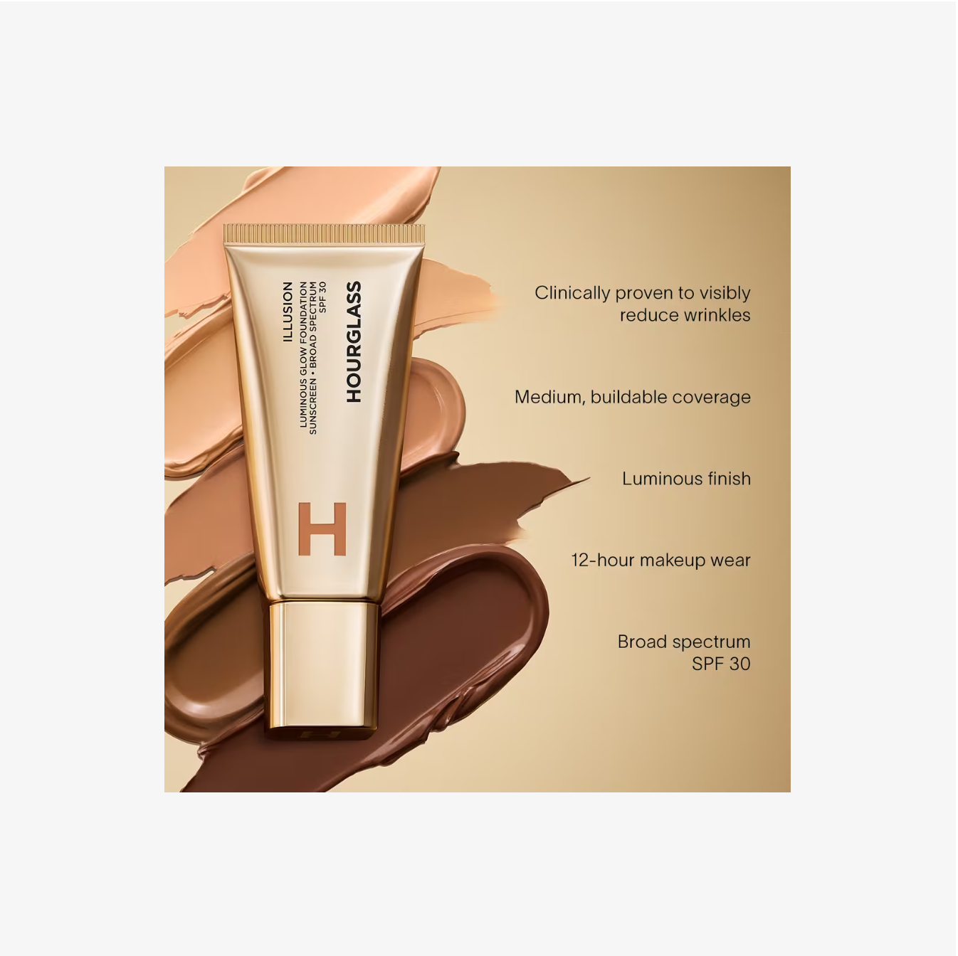 HOURGLASS Illusion Luminous Glow Base con SPF 30